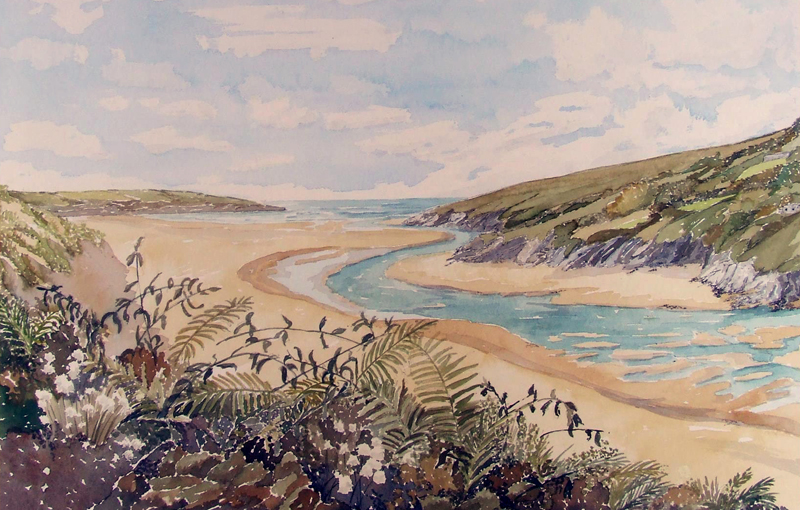 Crantock Beach - SOLD
