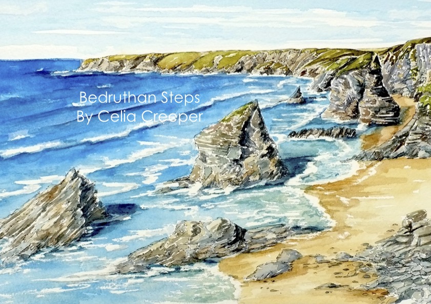 Bedruthan Steps - Limited Edition Print